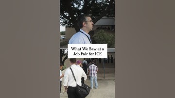 What We Saw at a Job Fair for ICE