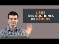 Libres des doctrines de dmons cole de ministre surnaturel francophone  david thry