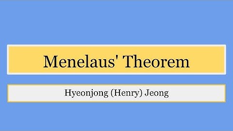 Menelaus