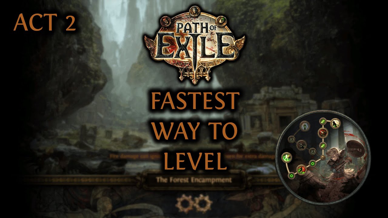 Path of Exile Power Leveling Guide Act 2 YouTube