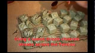 Making Fondant Fancies