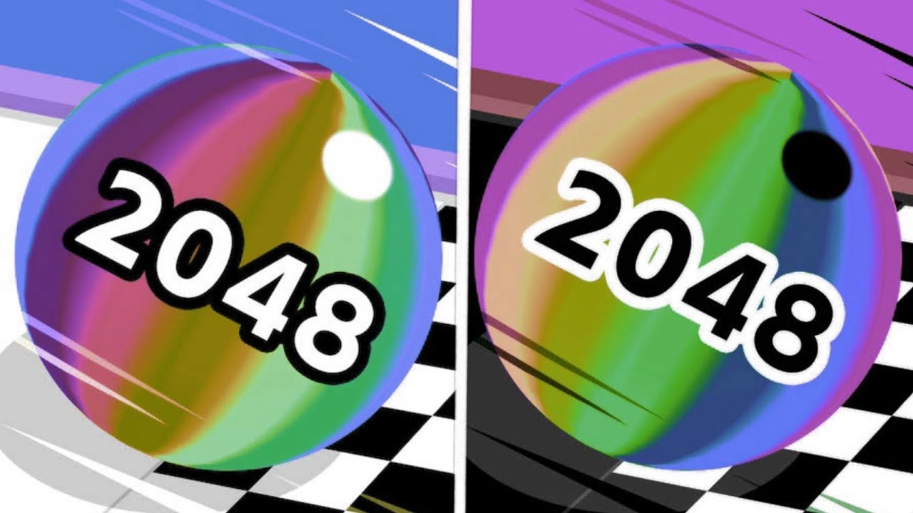 Ball Run 2048 🆚 Reverse gameplay Ball Colour Run walkthrough , iOS ...