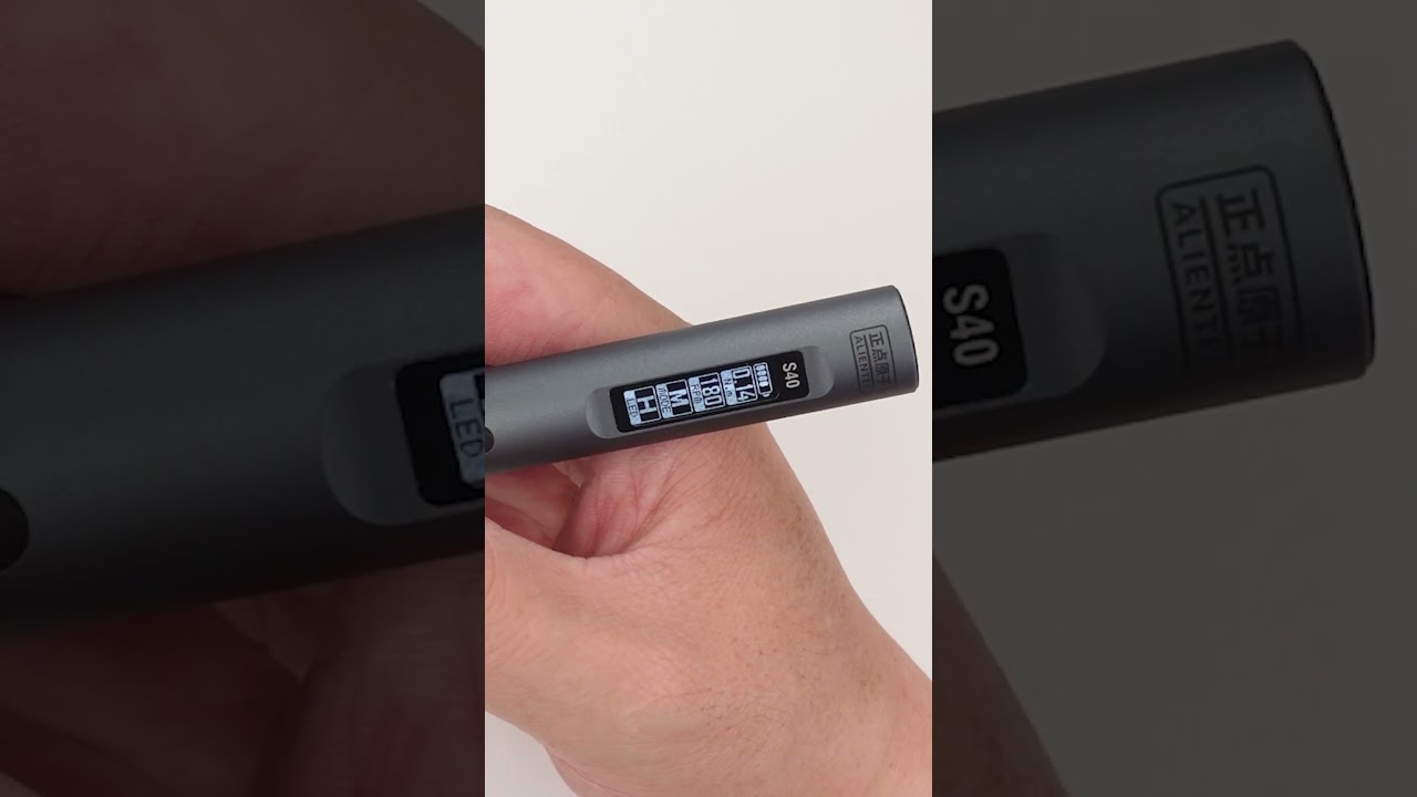 モーション操作でトルク設定変更｜Alientek S40  #tools #diy #電動工具 #修理 #分解 #pcb #新製品 #クラウドファンディング #makuake #ドライバー