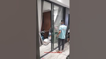 cửa lùa 2 cánh nhôm xingfa hệ 93. phụ kiện kinlong sài gòn cửa