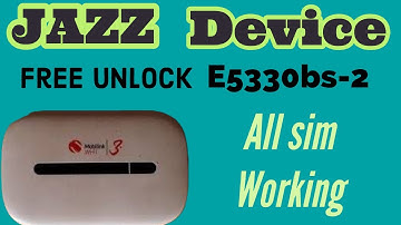 E5330bs-2 Mobilink Device Unlock | All Mobilink 2022 Wi-Fi Device Unlock | Jazz Huawei Device Unlock