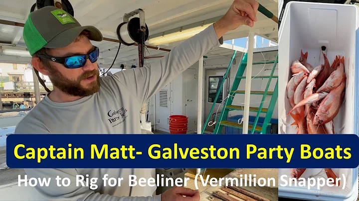 How to Rig for Galveston Party Boats Gulf of Mexic...
