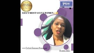 Mrudula Dasari – Asia’s Most Savvy Women