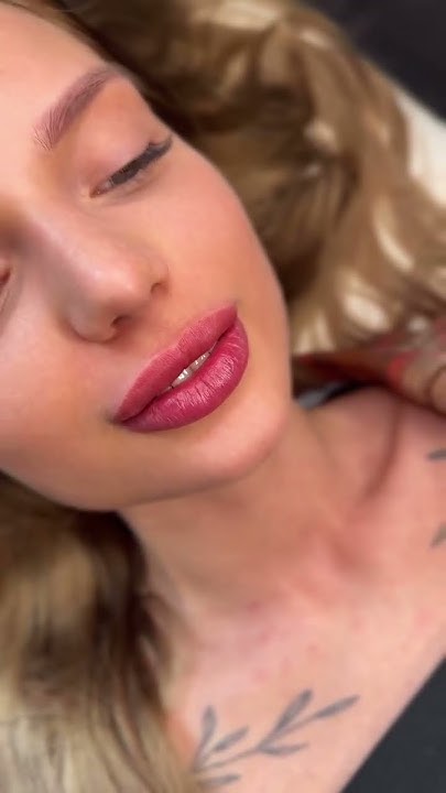 Перманентный макияж лучшая волшебная палочка для каждой девушки 🤍 - YouTube