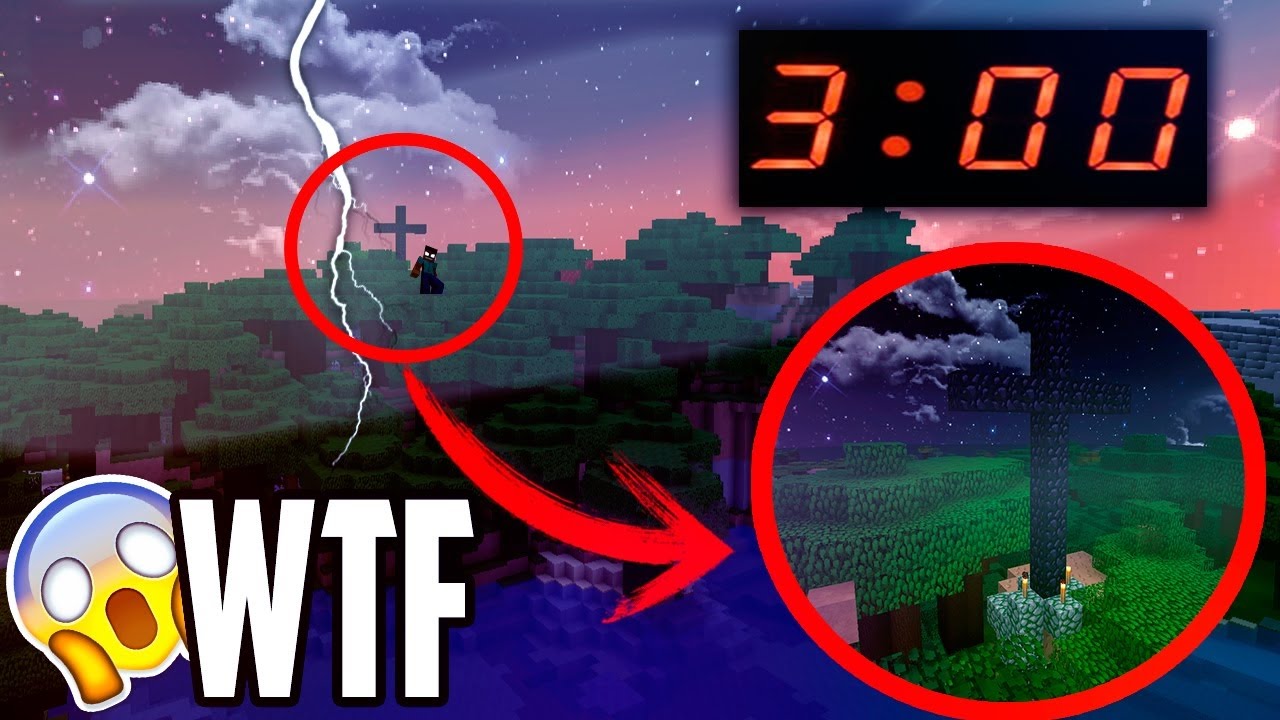 What Happens If You Play Minecraft pe On Seed 666 At 3:00 