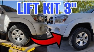 COMO LEVANTAR SUSPENSION DE TACOMA 20052020 || LIFT KIT 3' || SHESHELED