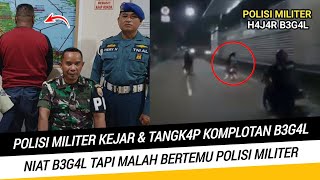Apes!! Begal Ini Justru Berhadapan Dengan Polisi Militer, Begini Akhirnya