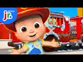 JJ&#39;s Firetruck Car Wash Song! 🚒🌟 CoComelon Lane | Netflix Jr