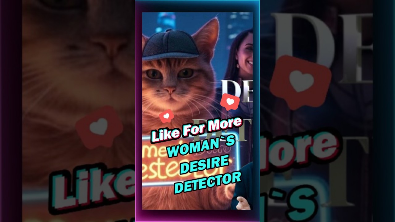 #MadProfessor: Desire Detector — Unlock Women’s Secrets with #AI! 🐱✨ #WomenDesireDetector 9*16