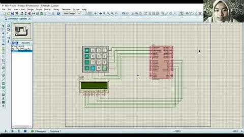 Tutorial Membuat Kalkulator Digital Menggunakan Atmega8535 di Proteus