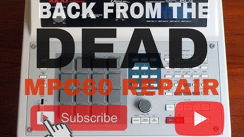 2021 Akai mpc60ii repaired