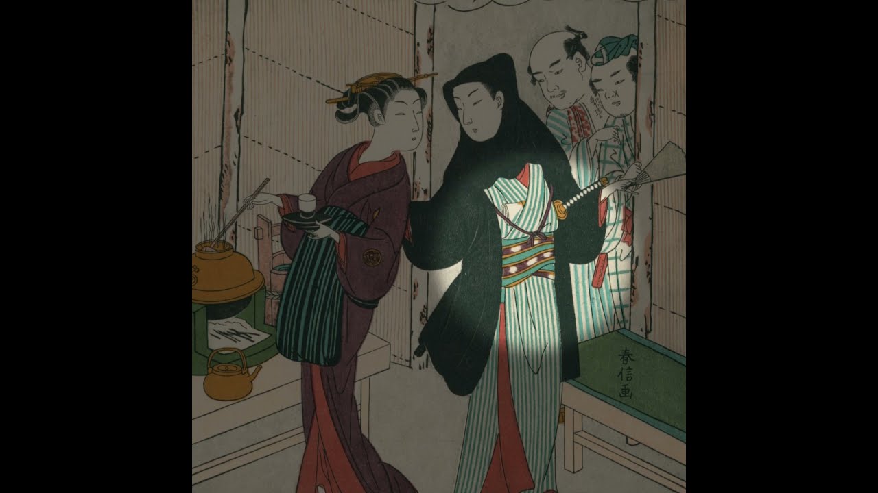 おいしい美術140🍵鈴木春信《林屋お筆》1768-69年頃 - YouTube