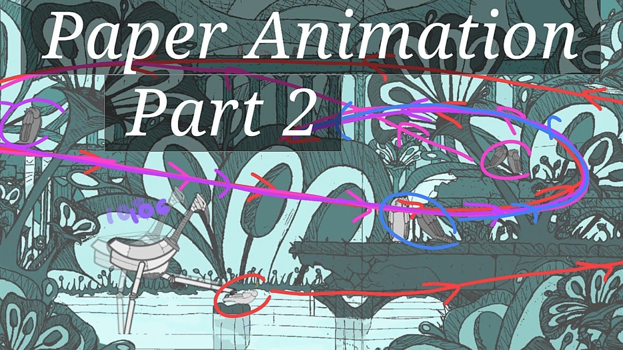 Making a Stop Motion Animation Project Out Of Paper : Part 2 - YouTube