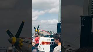 The Worlds Most Famous P51 Mustang #p51mustang #mustang #worldcup #airshow #fyp #travel #wwii