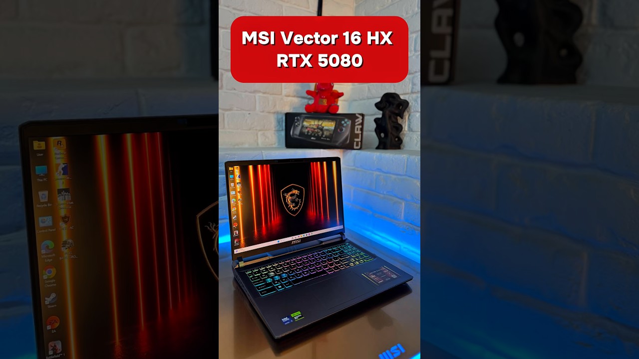 New MSI Vector 16 HX AI A2XWIG 32GB Intel Core Ultra 9 SSD 1T