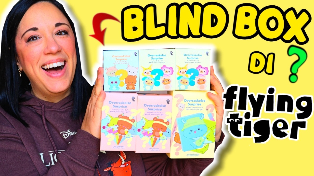 Apro MISTERY BOX di TIGER! (Blind box con SORPRESE) iolanda sweets