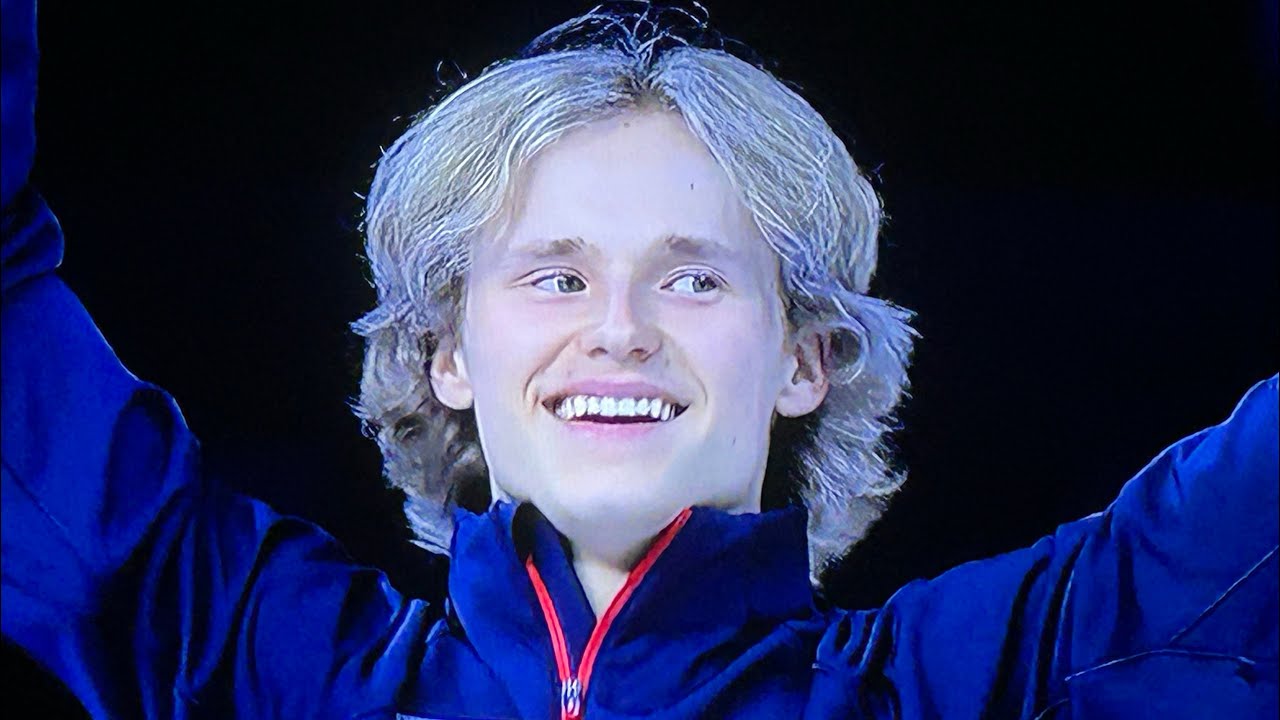 Ilia Malinin being a chaotic mess for 3 minutes! part 1