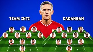 FULL STRENGTH❗Here is the depth of the Indonesia senior national team's starting XI & bench for t...