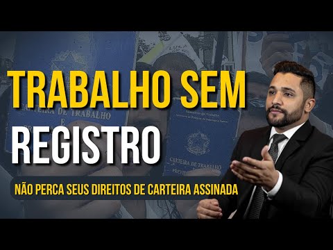 TRABALHO SEM CARTEIRA
