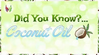 Craftie presents Healthie ~ Did You Know Coconut Oil
