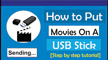 Wie bekomme ich einen Film auf einen USB-Stick?