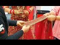 advance bridal double Dupatta setting/beautiful bridal Dupatta draping step by step easy & simple