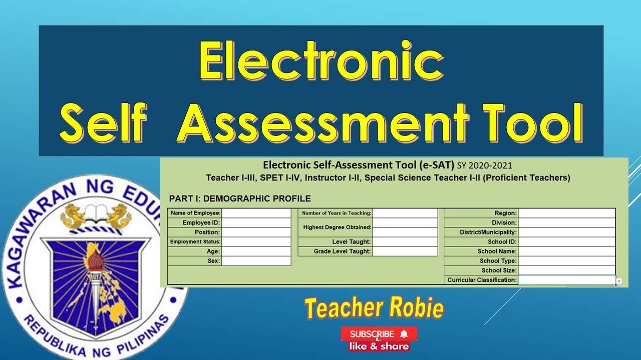 electronic-self-assessment-tool-e-sat-for-rmps-sy2020-2021-youtube