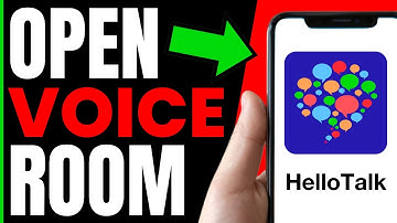 How To Open VOICE ROOM In HelloTalk App (ONLY WAY) 2025