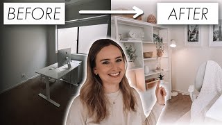 HOME OFFICE MAKEOVER On A Budget (Dream Workspace/Youtube Studio) screenshot 4