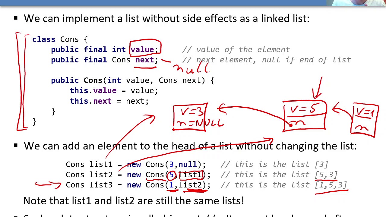 2c immutable list YouTube