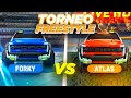 REACCIONANDO AL TORNEO OFICIAL DE FREESTYLE 1vs1 🚀 FORKY VS ATLAS | ROCKET LEAGUE