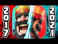 Clash Royale in 2017 VS NOW! (Reaction)