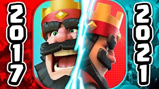 Clash Royale in 2017 VS NOW! (Reaction) screenshot 2