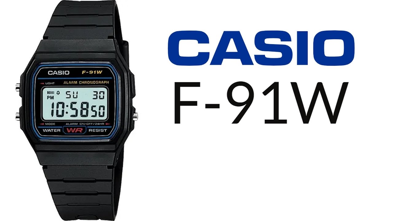 Casio F-91W 🤑  Reloj casio, Mejores relojes, Relojes baratos