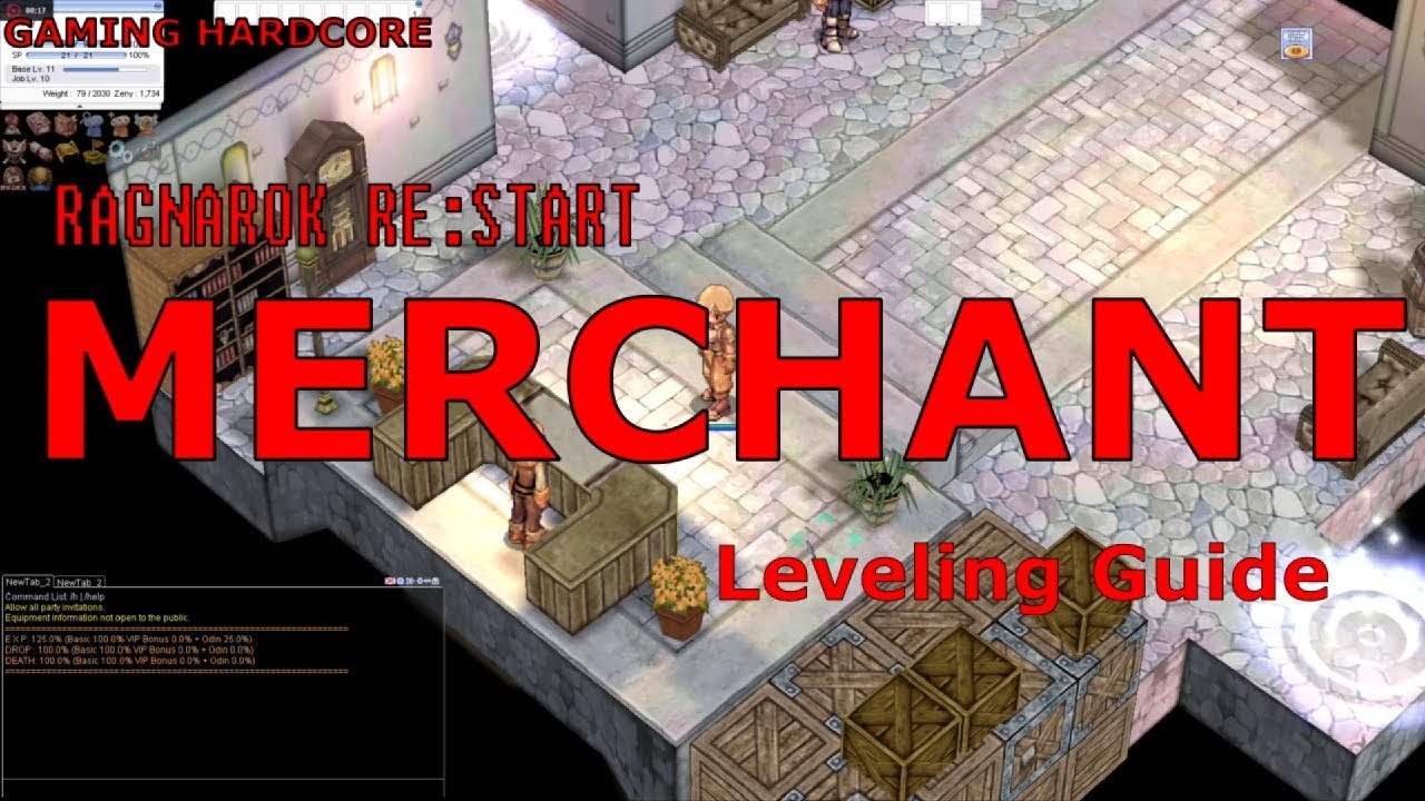 merchant ro New Update Ragnarok Restart Merchant Leveling Guide