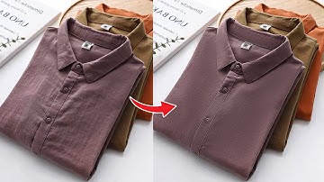 Magic Trick   Remove wrinkles on clothes using adobe Photoshop