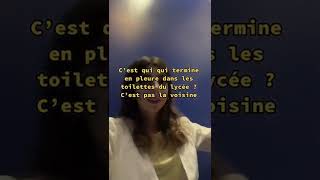 Enfermer Dans Les Toilettes Du Lycée