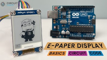 How to use E-Paper Display? - Basic Tutorial with Arduino