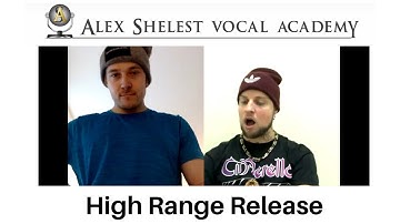 Alex Shelest Vocal Lessons - Working on high range release