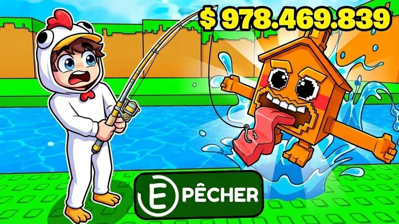 ATTRAPER des BRAINROTS dans la RIVIÈRE sur Roblox !