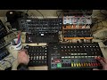 behringer rd8, grind ,crave, pro1 ,korg sq64 and akai midi mix minimal techno jam