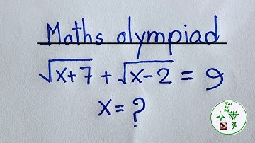 Wiskunde olympiade | Algebra problemen | Een leuke radicale wiskunde olympiade vraag |