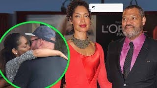 Former wife of Laurence Fishburne, Gina Torres, found a man kissing ... declared broke up.