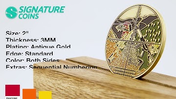 Custom Coin for Sniper Unit - Challenge Coin Breakdown - Signature Coins