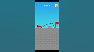 Draw Bridge Game | Level 10 | Part 4 | 2023 #shorts #viral #drawbridge #drawingpuzzles #viralshort