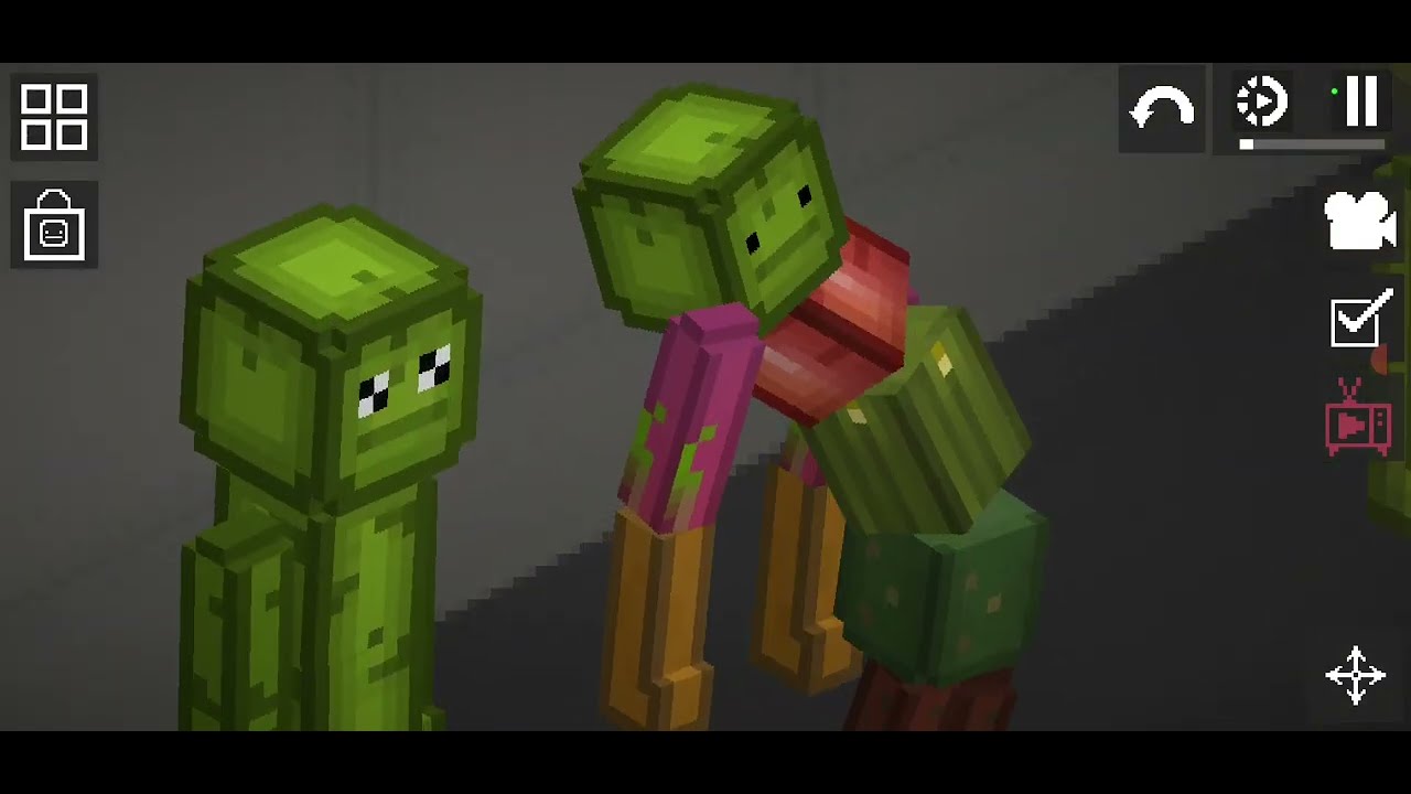 Melon se convierte en 3d pero con sus amigos